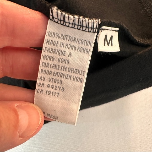 Vintage Black casino top size medium jester bling shiny Marisa Christina poker - Picture 9 of 10